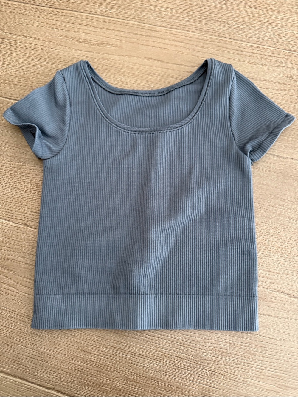 Athleta Girl Rise Above Rib Scoop Tee